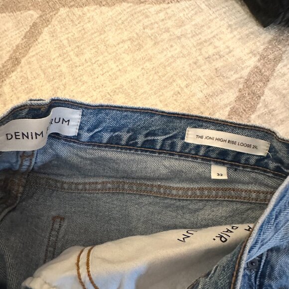 LOT of 6 LEVI & DENIM FORUM JEANS WIDE LEG - STRAIGHT LEG- BAGGY LEG - Picture 9 of 14